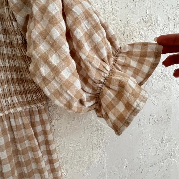 Ivy City Co Madeline Gingham Checkered Dress - Picture 5 of 5